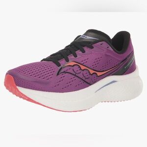 Saucony Endorphin Speed 3 Purple and Black Running Shoes